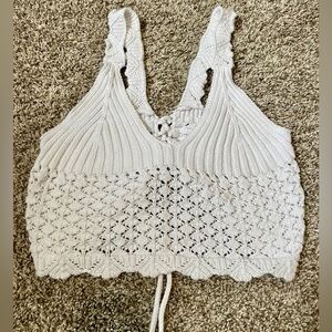 Forever 21 | Crotchet Tie-Back Top